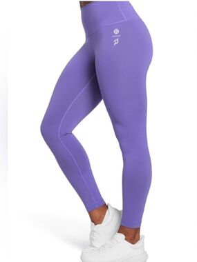 Lululemon x Peloton High-Waist Purple Performance Leggings